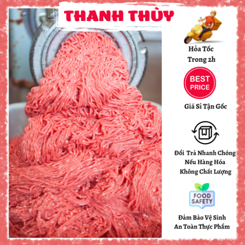 Bò Xay Hảo Hạng 100% Nạc Xay (200g)